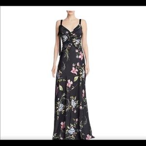 COPY - Jill Jill Stuart satin floral dress